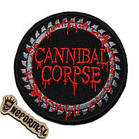 Нашивка Cannibal Corpse 9 см.