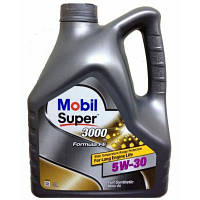 Моторное масло Mobil SUPER 3000 F-FE 5W30 4л (MB 5W30 3000 FE 4L) - Топ Продаж!