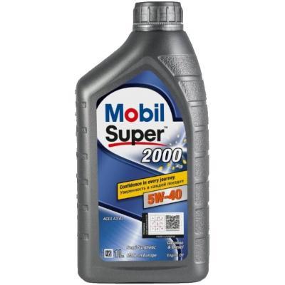 Моторное масло Mobil SUPER 2000 X3 5W40 1л (MB 5W40 2000 X3 1L)