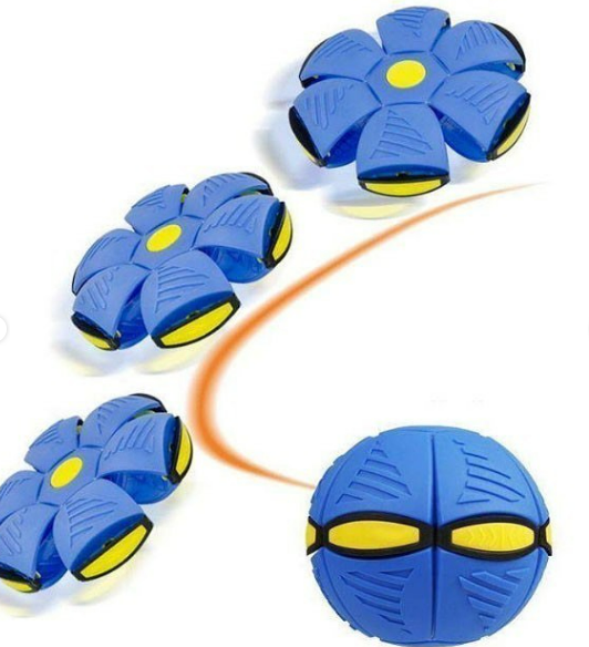Фріз М'яч трансформер 2 в1  Flat Ball Disk M12081 Синій
