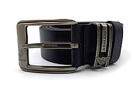 Ремень черный брендовый с логотипом Armani из кожи, мужской ремень черный кожаный для брюк/джинс S l 5 !