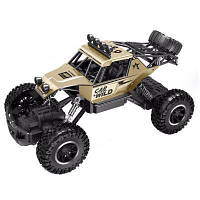 Радиоуправляемая игрушка Sulong Toys OFF-ROAD CRAWLER CAR VS WILD Золотой 1:20 (SL-109AG) - Топ Продаж!