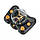Композиційна іграшка ZIPP Toys квадрокоптер з камерою Малюк Zippi з доп. акумулятор, злигодні (CF92 gold), фото 5