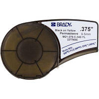 Этикетка Brady термоусадочная трубка, 3.18 - 8.13 мм, Black on Yellow (M21-375-C-342-YL)