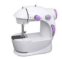 Швейная машинка мини портативная ручная для дома портняжка 4 в 1 Mini Sewing Machine электрическая (av-SM201)