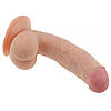 Фалоімітатор 8.5" The Ultra Soft Dude, Flesh, фото 4