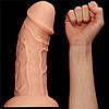Фалоімітатор 9.5'' King-sized Dildo, Flesh, фото 4