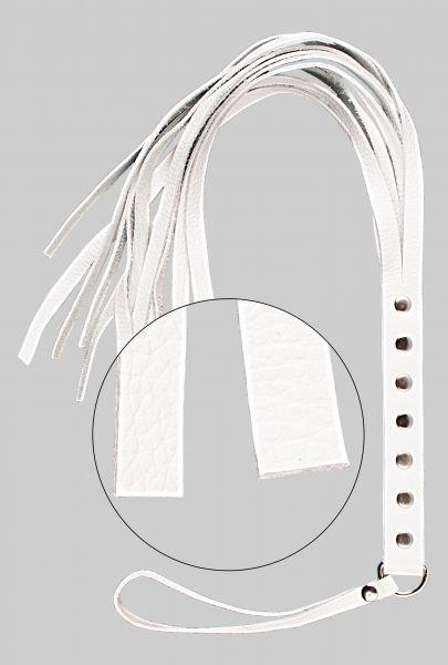 Флогер S&M Fancy Leather Floger, White