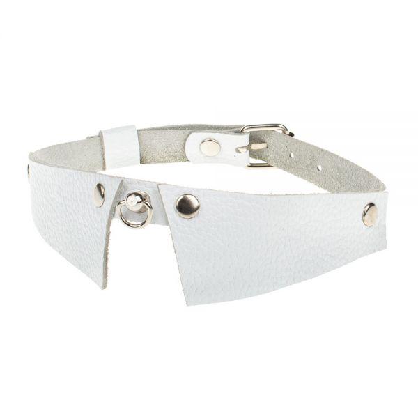 Нашийник Strict Style, White