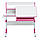 Зростаюча парта для дівчинки Cubby Nerine Pink, фото 4