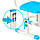 Комплект парта Cubby Fressia Grey + дитячий стілець FunDesk SST3 Blue, фото 6