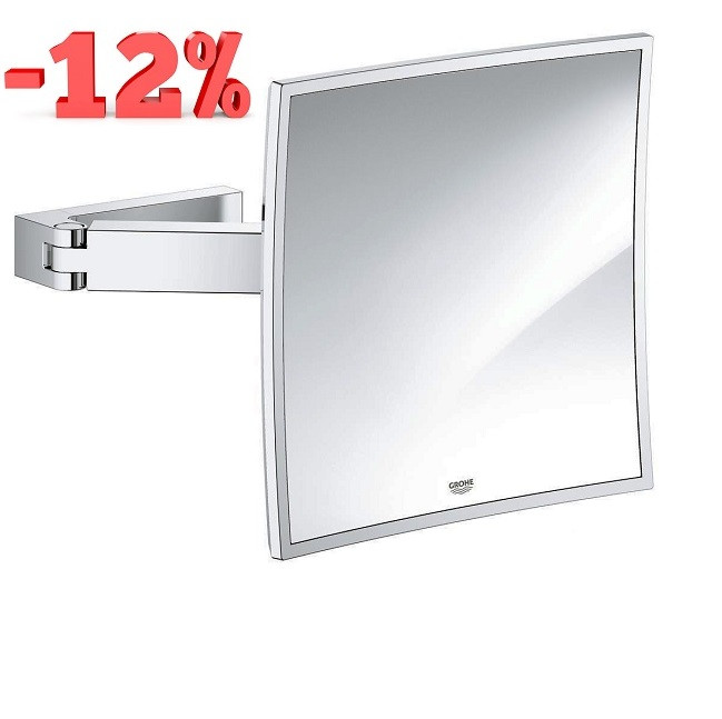 Дзеркало настінне збільшувальне Grohe EX Selection Cube 40808000