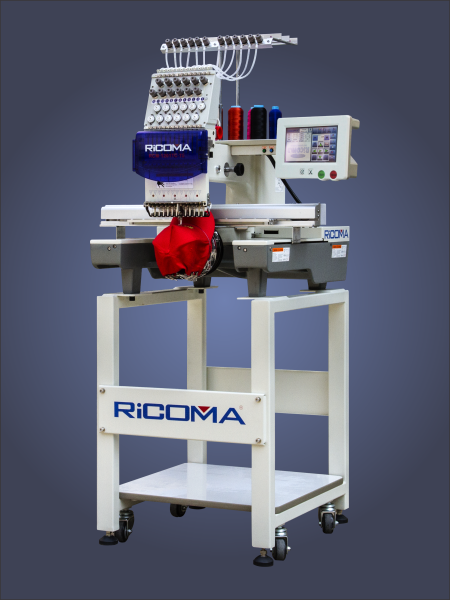 Ricoma RCM-1201TC-7S 12-гольна одноловна вишивальна машина для головних уборів