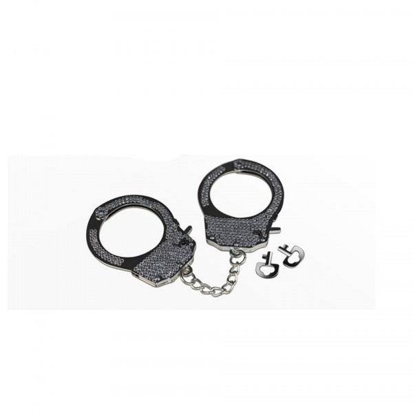 Наручники для дорослих ігор БДСМ Diamond Handcuffs, Silver