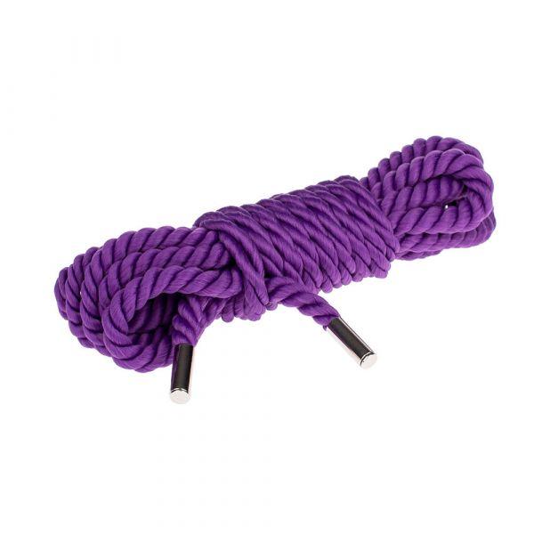 Мотузка бондаж для зв'язування BDSM Premium Silky 3M, Purple