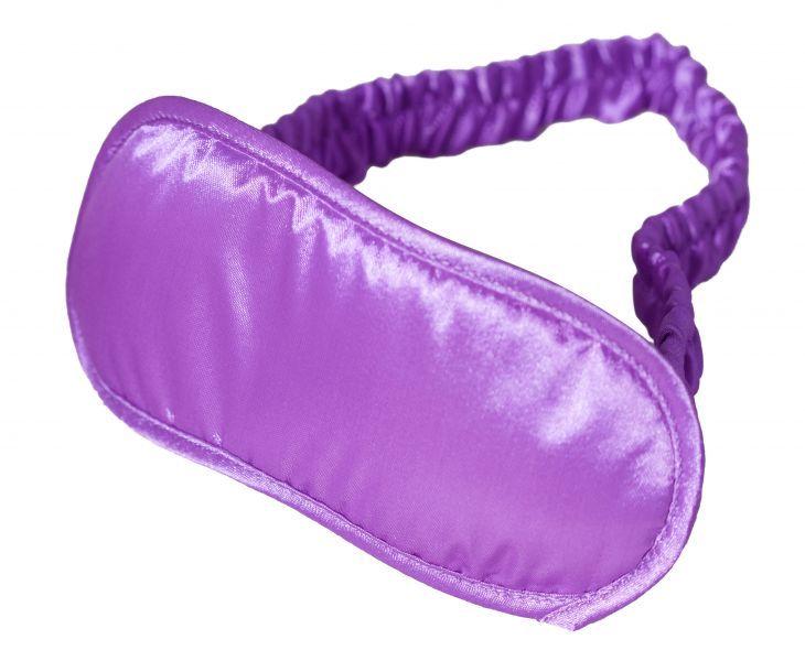 БДСМ маска на очі Satin Love Mask, Purple