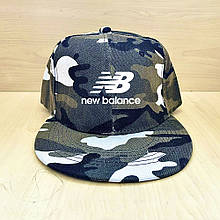 Кепка сніпбек Нью Беланс (New Balance) чоловіча на кожен день, хакі