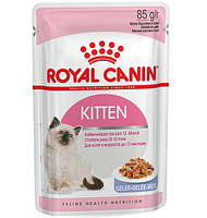 ROYAL CANIN KITTEN INSTINCTIVE IN JELLY Влажный корм в желе для котят от 4 до 12 месяцев, 85 г