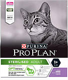 Сухий корм для стерилізованих кішок і котів Purina Pro Plan Sterilised Adult 1+ Cat Turkey з індичкою 400 г, фото 2