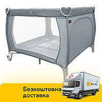 Детский игровой манеж CARRELLO Grande CRL-11504/1 Ash Grey Серый