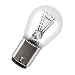 Автолампа ук. OSRAM 7225 P21 4W 12V 21 4W BAZ15d 10X5, 6720705 - 860