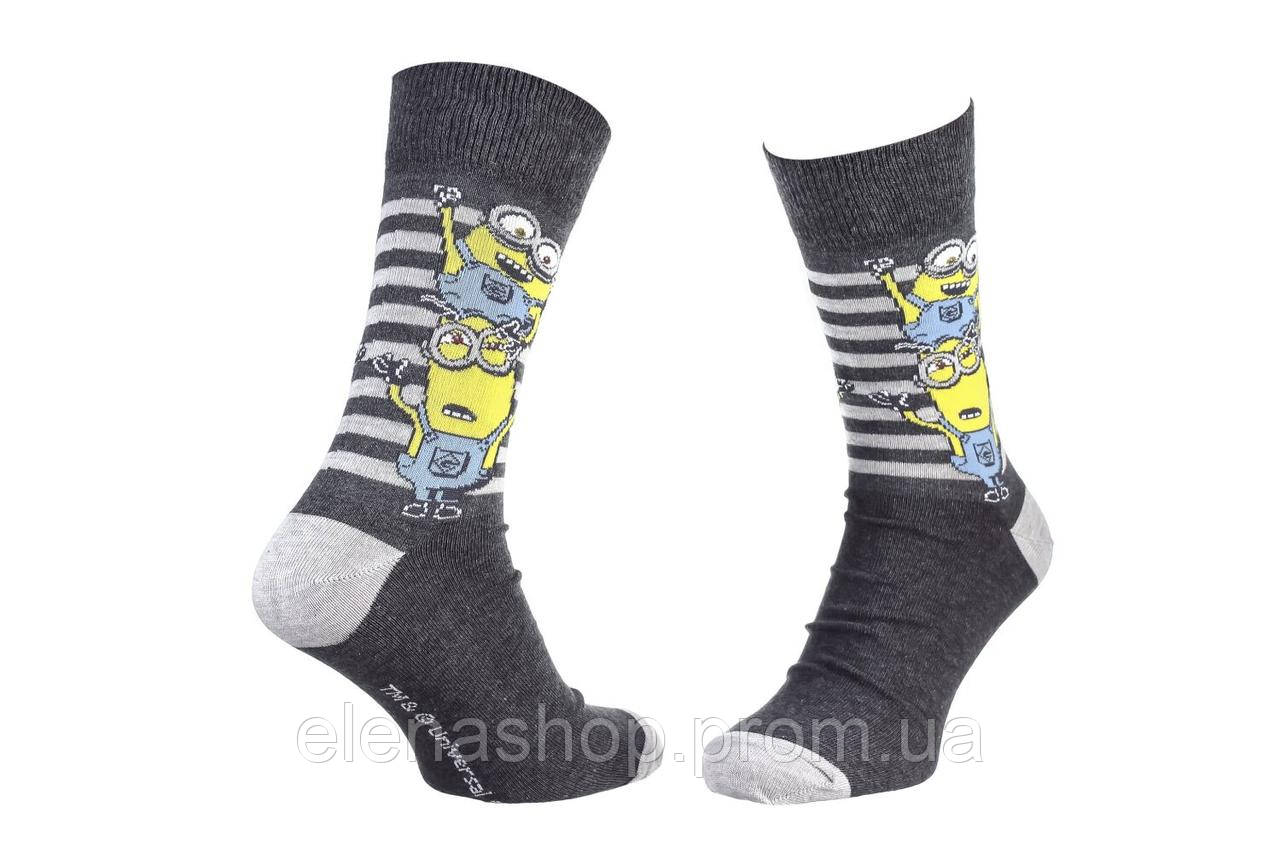 Носки Minions Minion Group 43-46 93154967-4 grey ES, КОД: 2467124