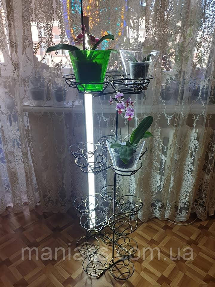 Подставка для цветов "Лиза-2" на 20 малых чаш с подсветкой - фото 3 - id-p1614870757