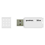 Накопичувач Goodram UME2 32 GB USB 2.0 White (UME2-0320W0R11) (флешка на 32 GB), фото 4