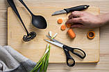 Прес для часнику Fiskars Essential 20 см 1023793, фото 4