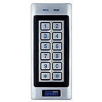 Контролер доступу + зчитувач з кодової клавіатурою SEVEN CR-775S MIFARE