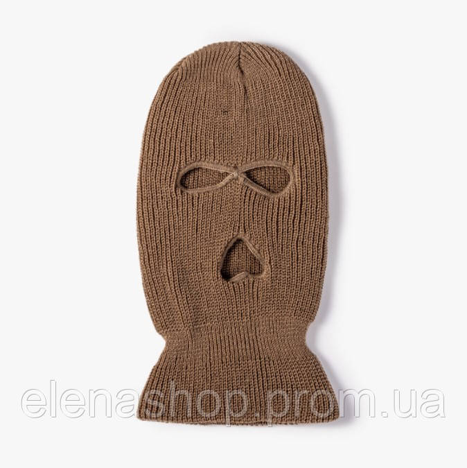 Шапка Маска Jsstore Балаклава One Size Коричневый ES, КОД: 7414055