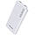 УМБ портативний зарядний пристрій Power Bank Awei P28K 10000 mAh, білий, фото 3