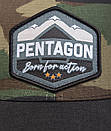 Кашкет Pentagon Era "Born For Action" Cap K13048-BA Чорний, фото 7