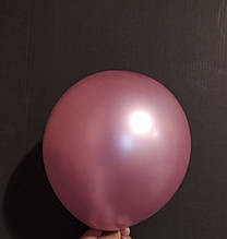 Латексна кулька хром рожевий 5" (13см) Китай