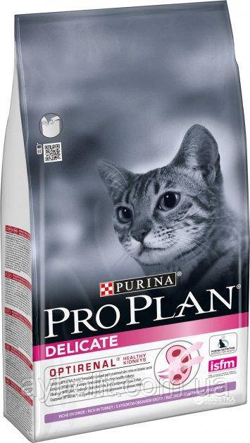 Сухий корм для дорослих кішок Purina Pro Plan Delicate Turkey зі смаком індички 1.5 кг