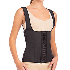 Майка-корсет з утягувальним ефектом HeatOutFit 1119 XL Чорний, 8530682 — 872