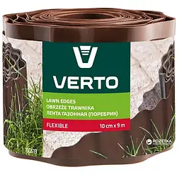 Газонний бордюр VERTO 10x900 см (15G513) Brown