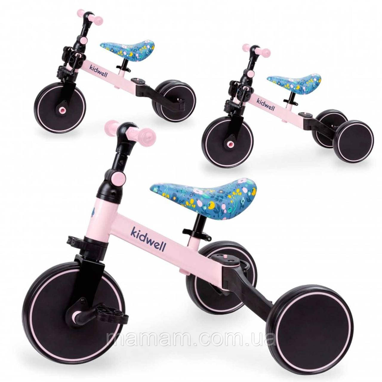 Біговел велосипед 3 в 1 Kidwell Pico Flower, фото 1