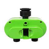 Таймер поливу, подачі води на 2 лінії цифр. кер Aqualin YL21060, фото 2