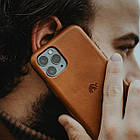 Чохол Bullstrap Premium Leather Phone Case Sienna Brown для iPhone 13 Pro, фото 4