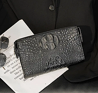 Трендовый мужской клатч портмоне кошелек клатч для документов