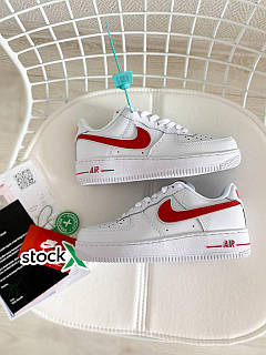 Nike Air Force 1 White Red. 1. ID 1615717909 2000 Prom.ua