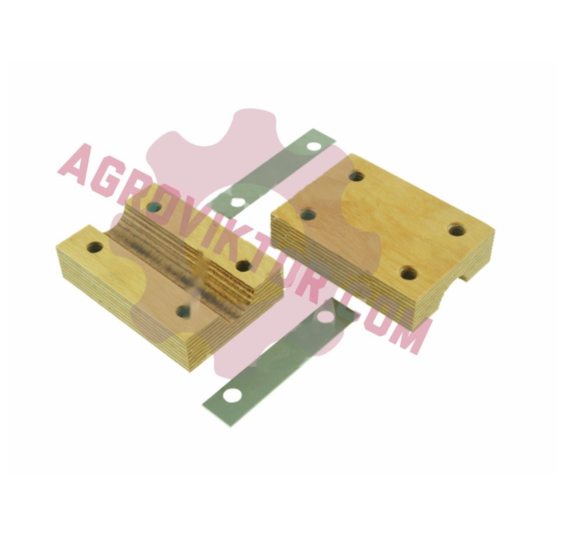 414796M1 Підшипник деревяний fi25 вала соломотряса комбайна Massey Ferguson 86 87 186 187 206 240, фото 1