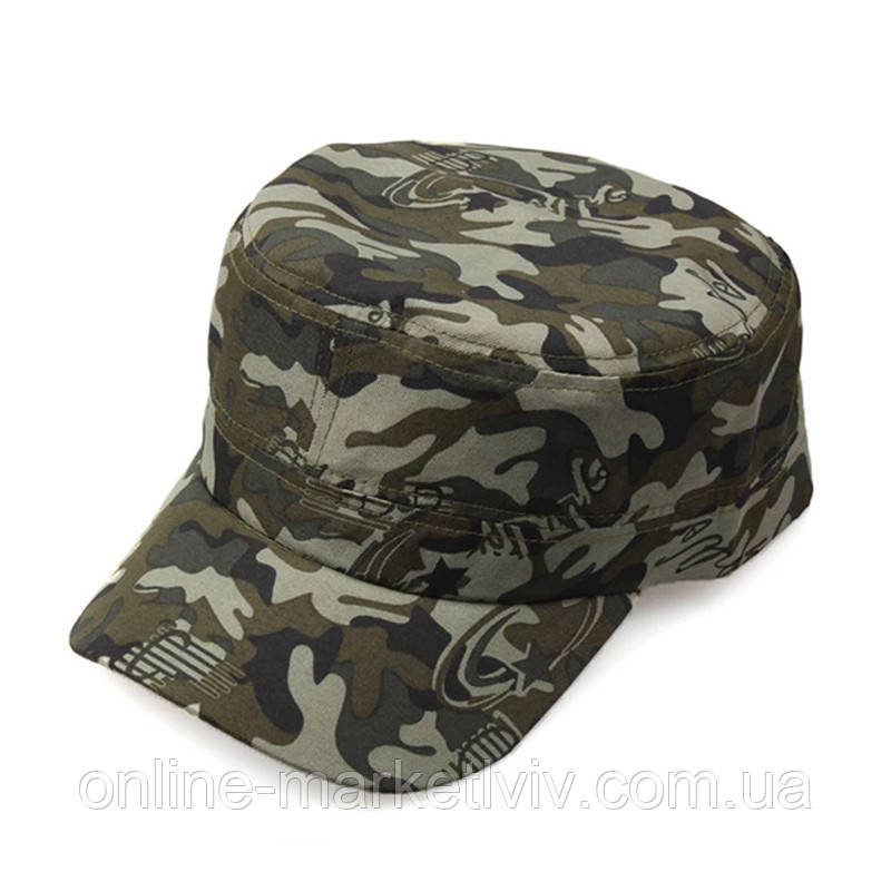 Чоловіча Кепка бейсболка овальна / Кепка з козирком літня З написами, фото 1