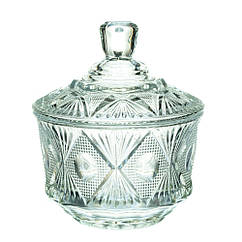 Цукорниця скло 12х15 см Lefard AL97771, 7427714 — 578