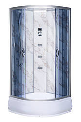 Душовий бокс TKF 90-30 Мармур BG 90х90х215 середній піддон