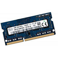 Модуль пам'яті SO-DIMM 4GB/1600 DDR3L Hynix (HMT451S6BFR8A-PB) Refurbished