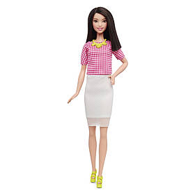 Лялька Barbie Fashionistas Модниця Висока Брюнетка DMF32