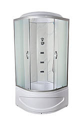 Душовий бокс TKF90 Білий Онікс WG 90x90x215 глибокий піддон