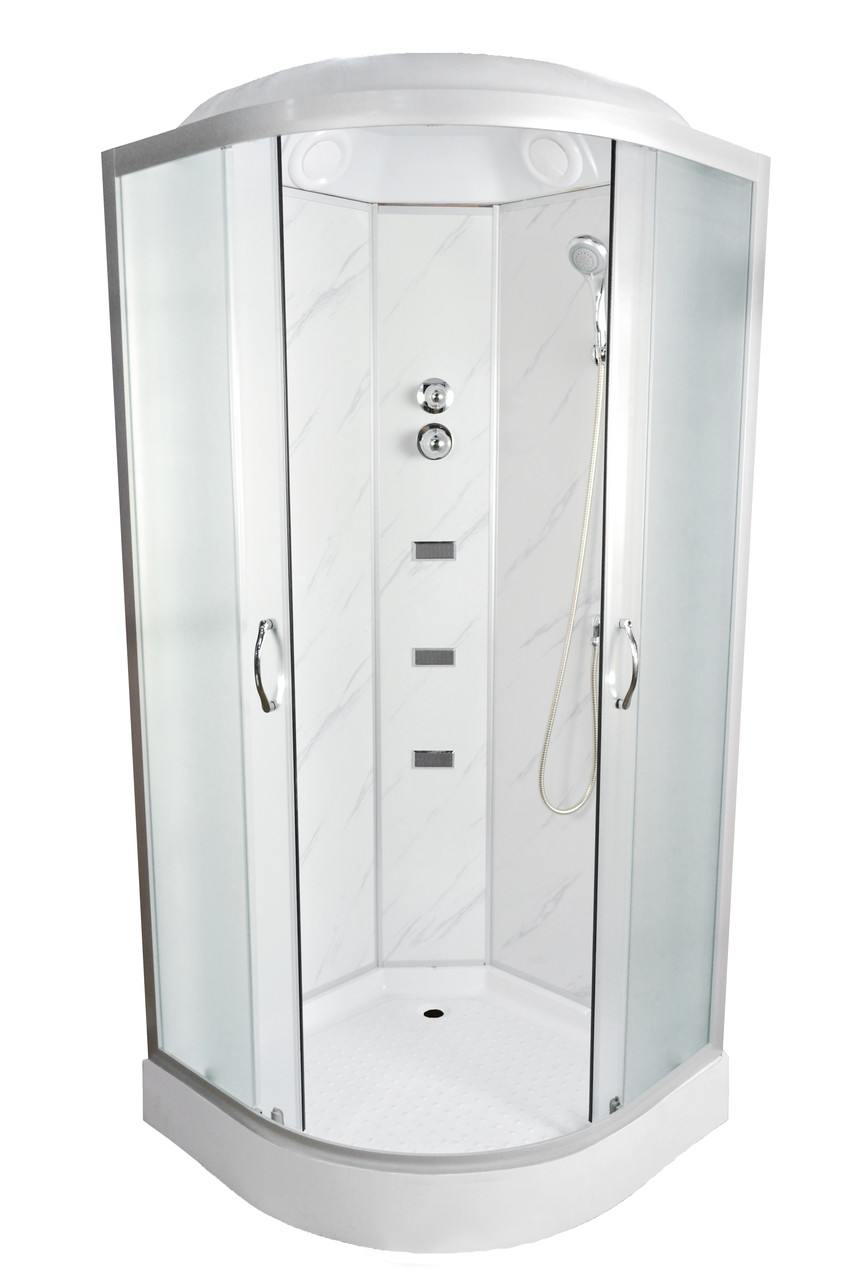 Душовий бокс TKF90/1 Білий Онікс WG 90x90x213, фото 1